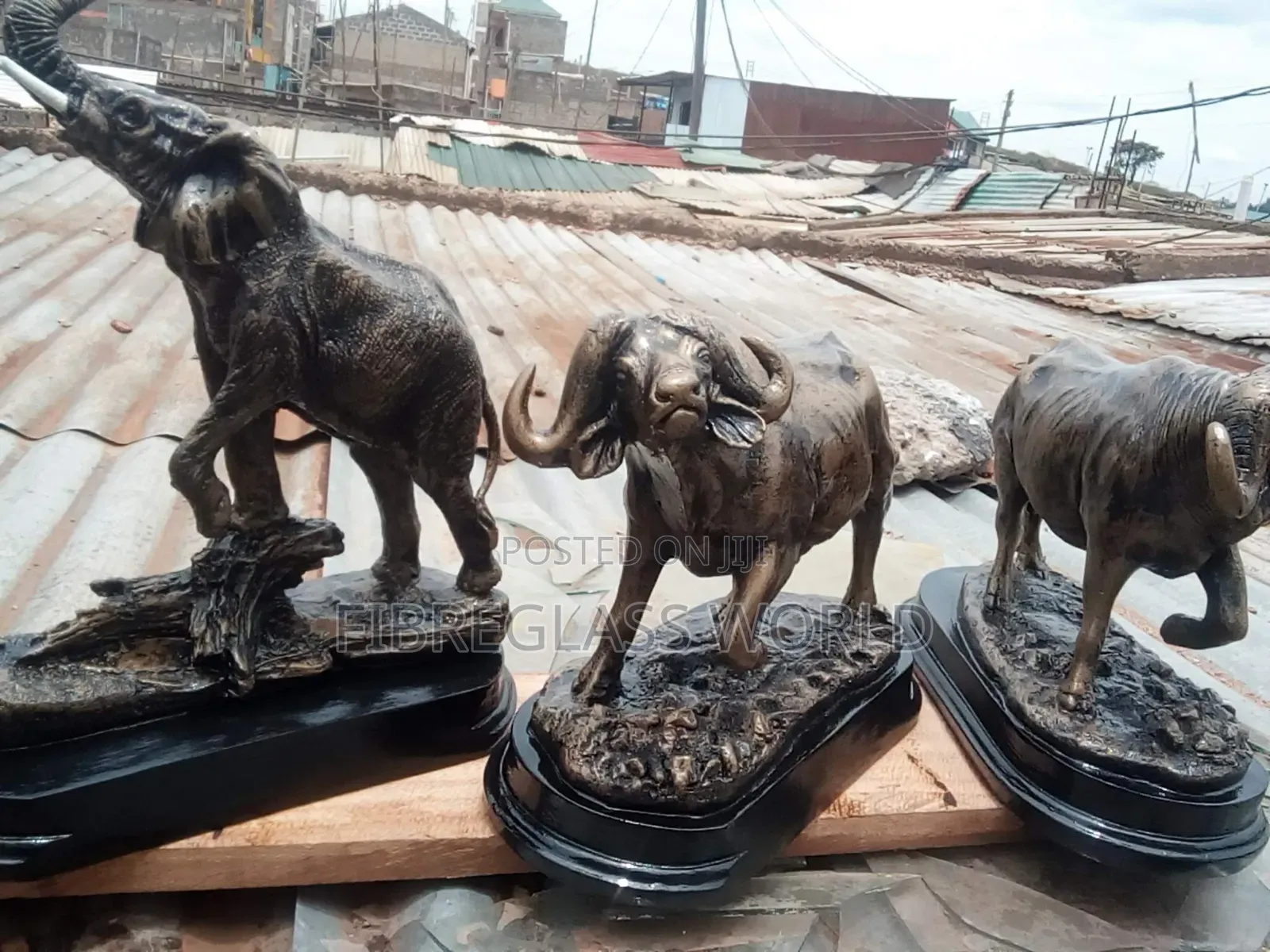 Buffalo Sculptures