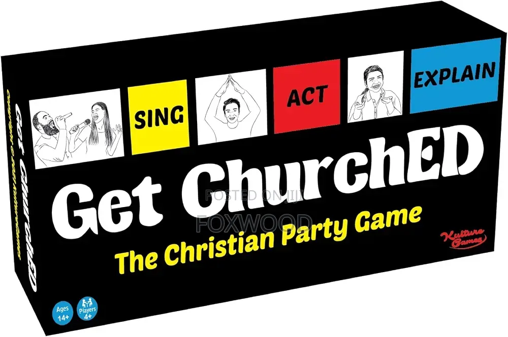 Get ChurchED Is the Christian Party Game!