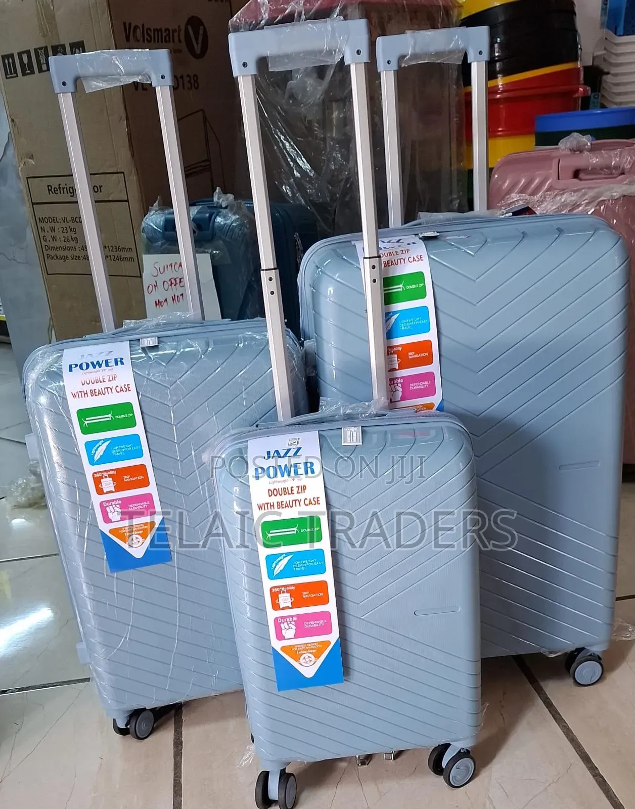 Rubber Suitcase 3 in 1