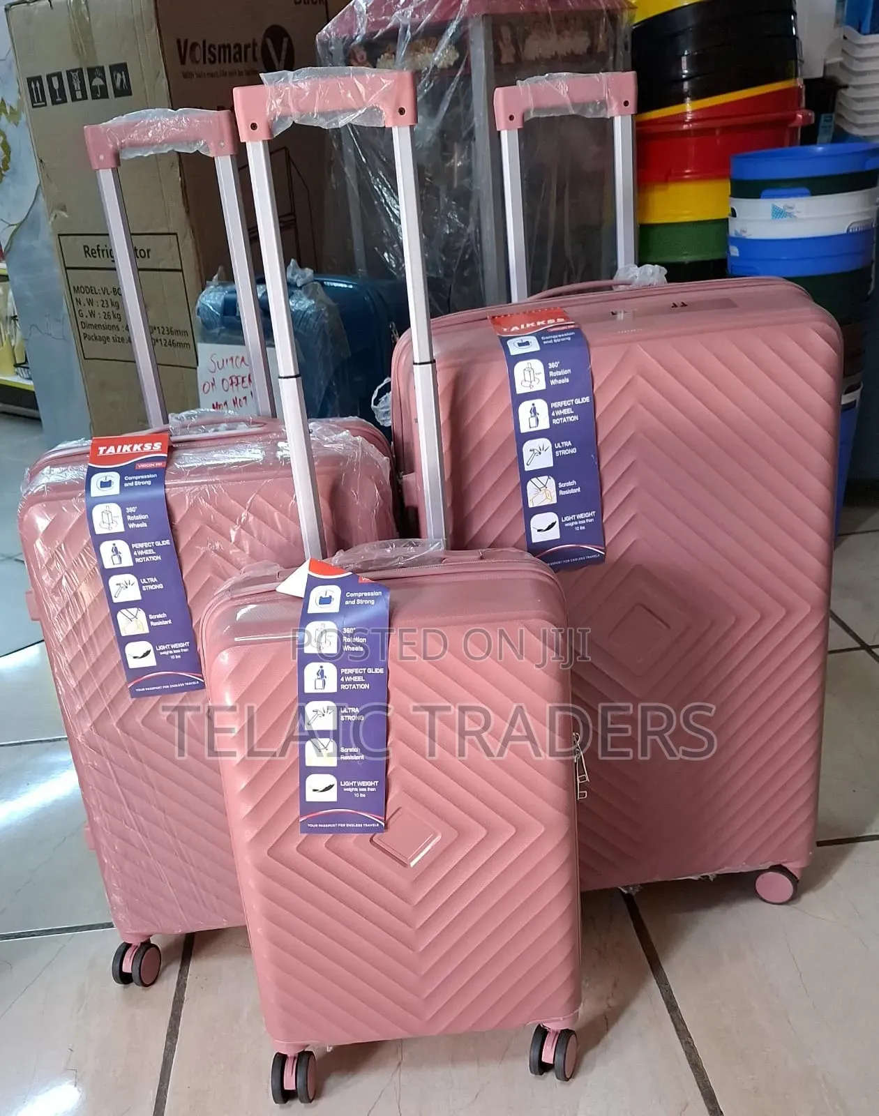Rubber Suitcase 3 in 1