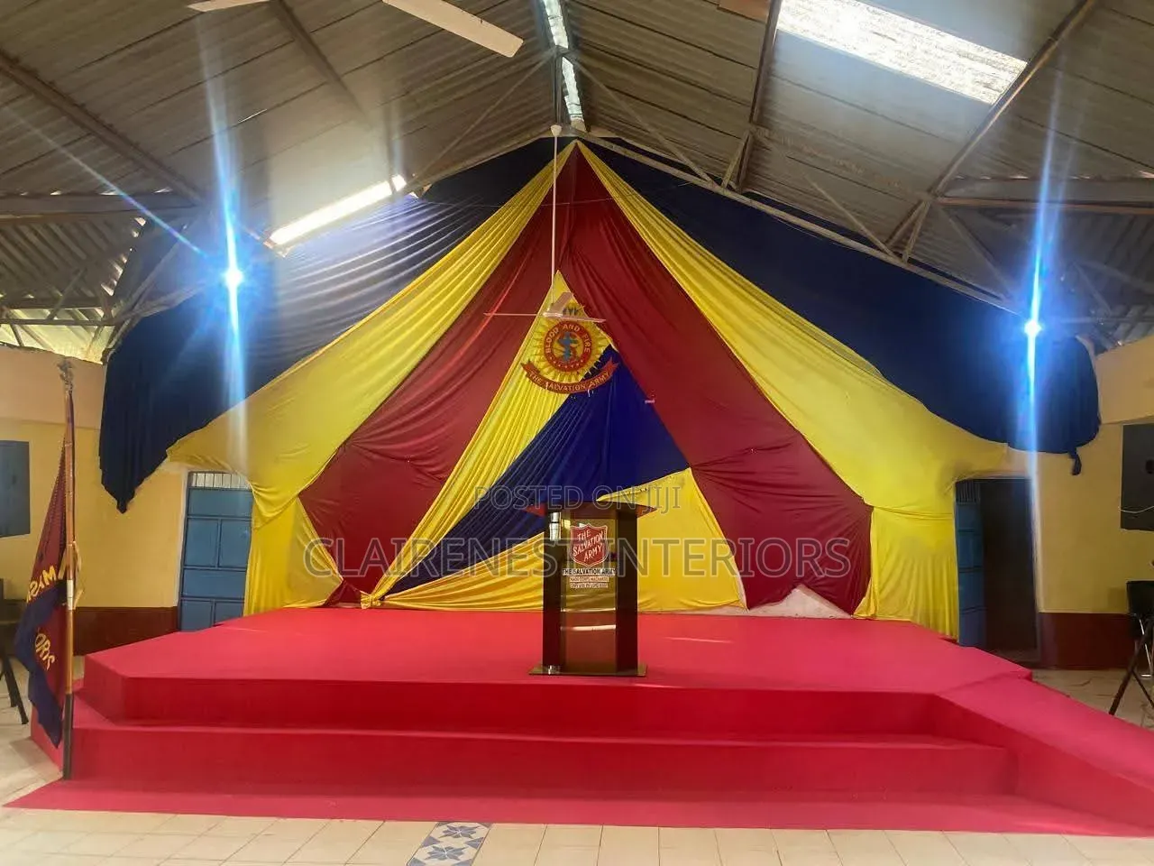 Church Insulation Floor Carpets Delta 4mm Thick