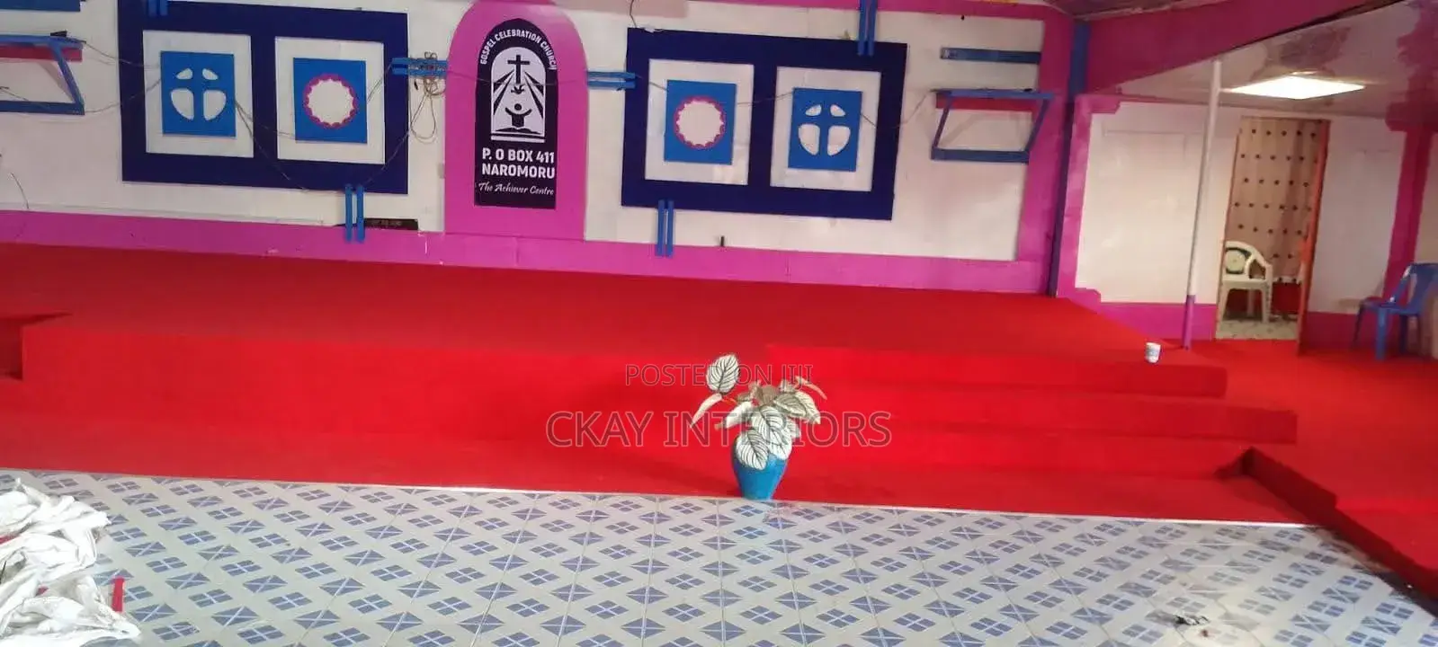 Bring High-End Style to Tge Church Pulpit With Delta Walltowall Carpet