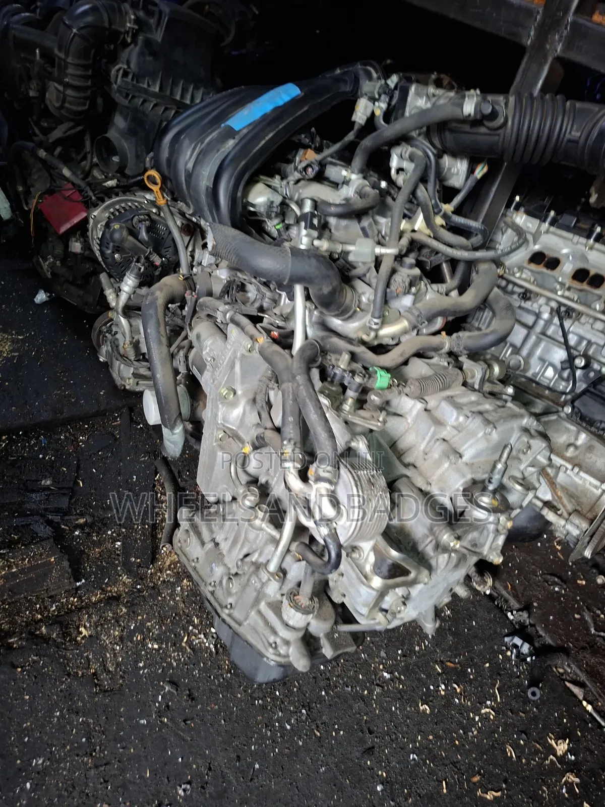 Nissan HR15 Complete Engine.