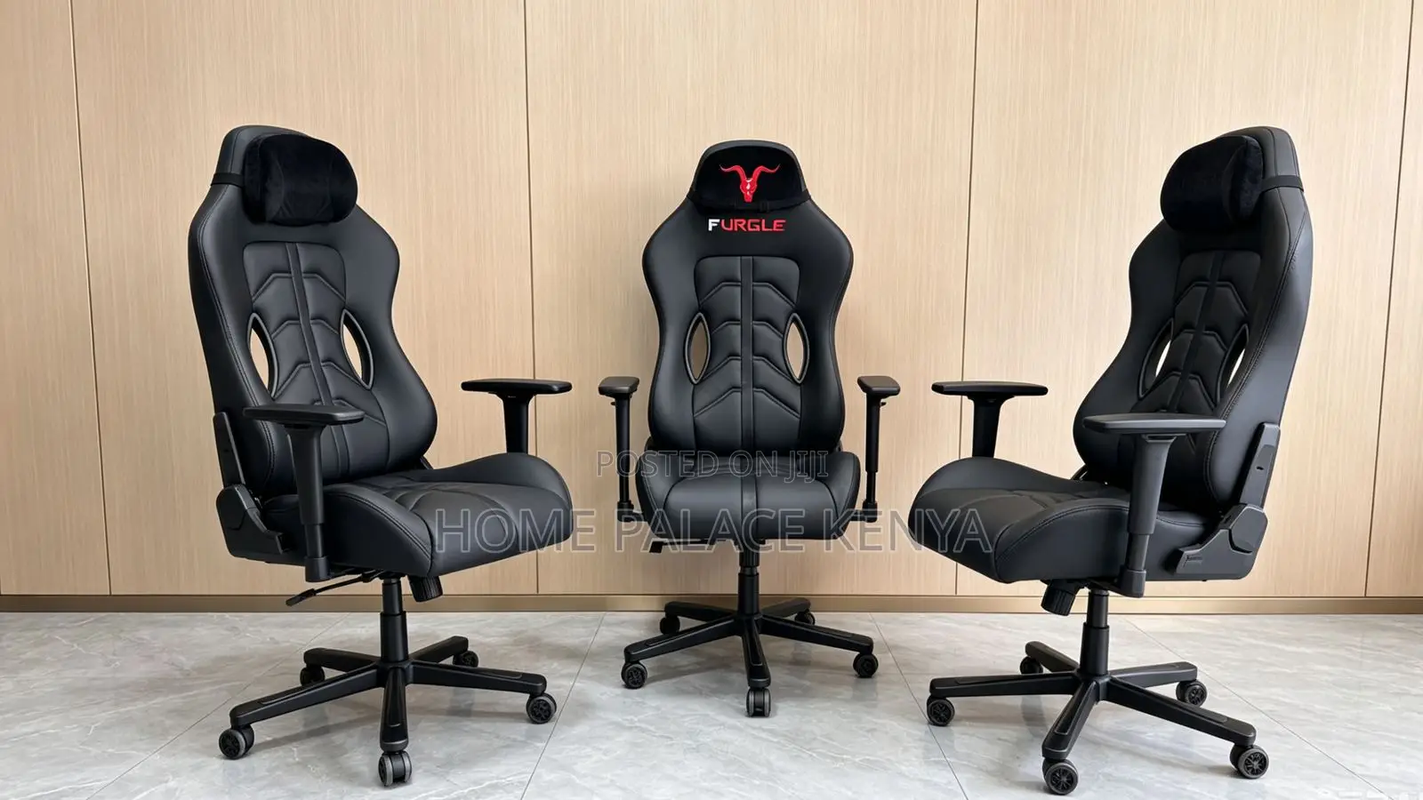 Gaming Chair; Modern High Back Leather Gaming Recliner Chair