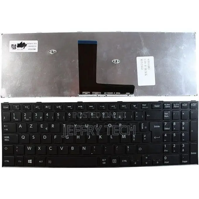 Azerty Keyboard for Toshiba Satelitte C50-B Laptop