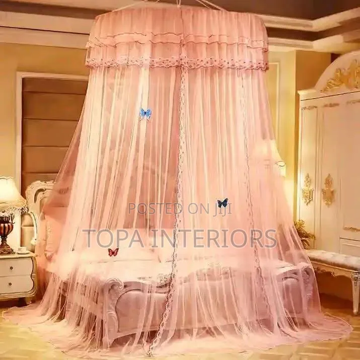 Round Ring Mosquito Netting Mesh Curtains
