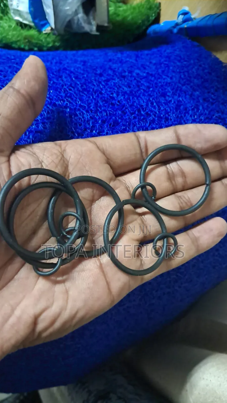 Metallic Curtain Rings Curtain Pole Accessories