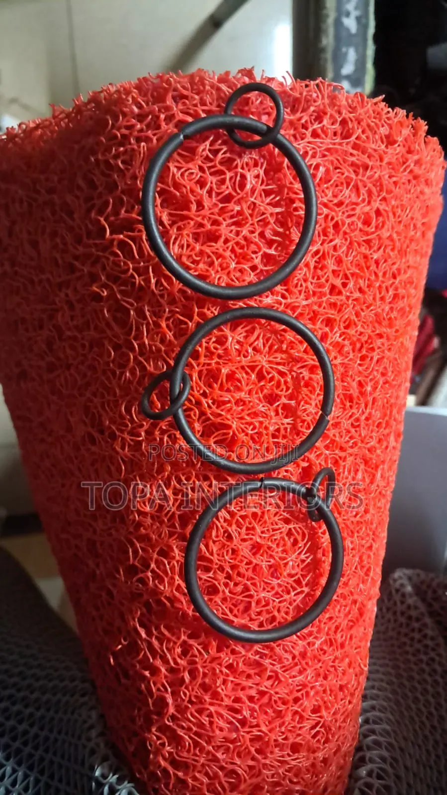 Black Metal Curtain Rings