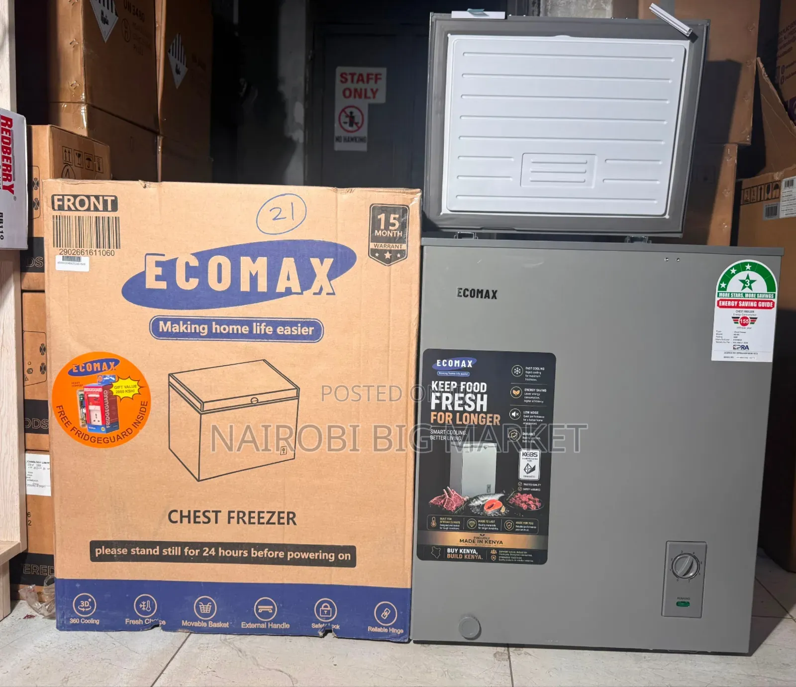 Ecomax 60litres Freezer