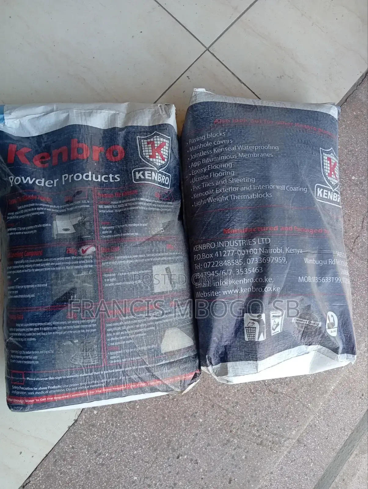 Self Leveling Kenbro (Construction Adhesive)