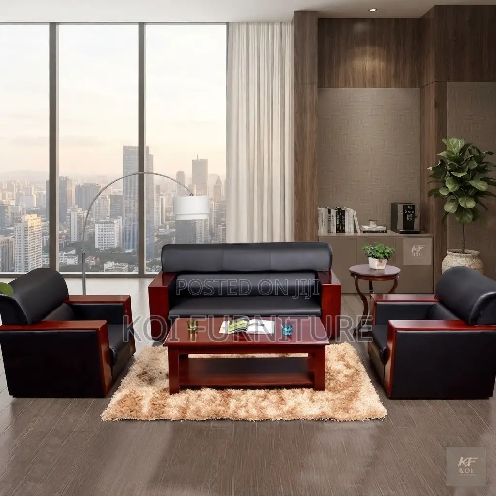 Office Sofa; Five Seaters High End Executive Sofa Set