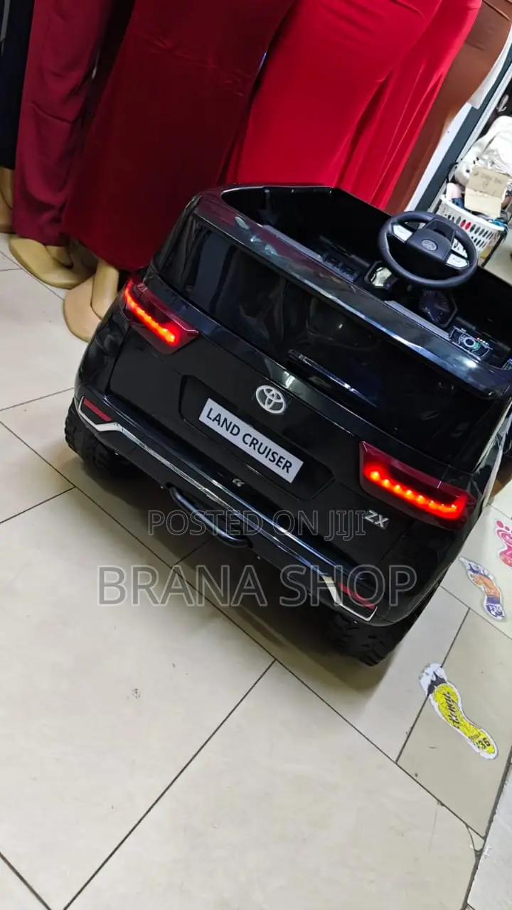 Kids Electric Toyota Land Cruiser LC300 – Black