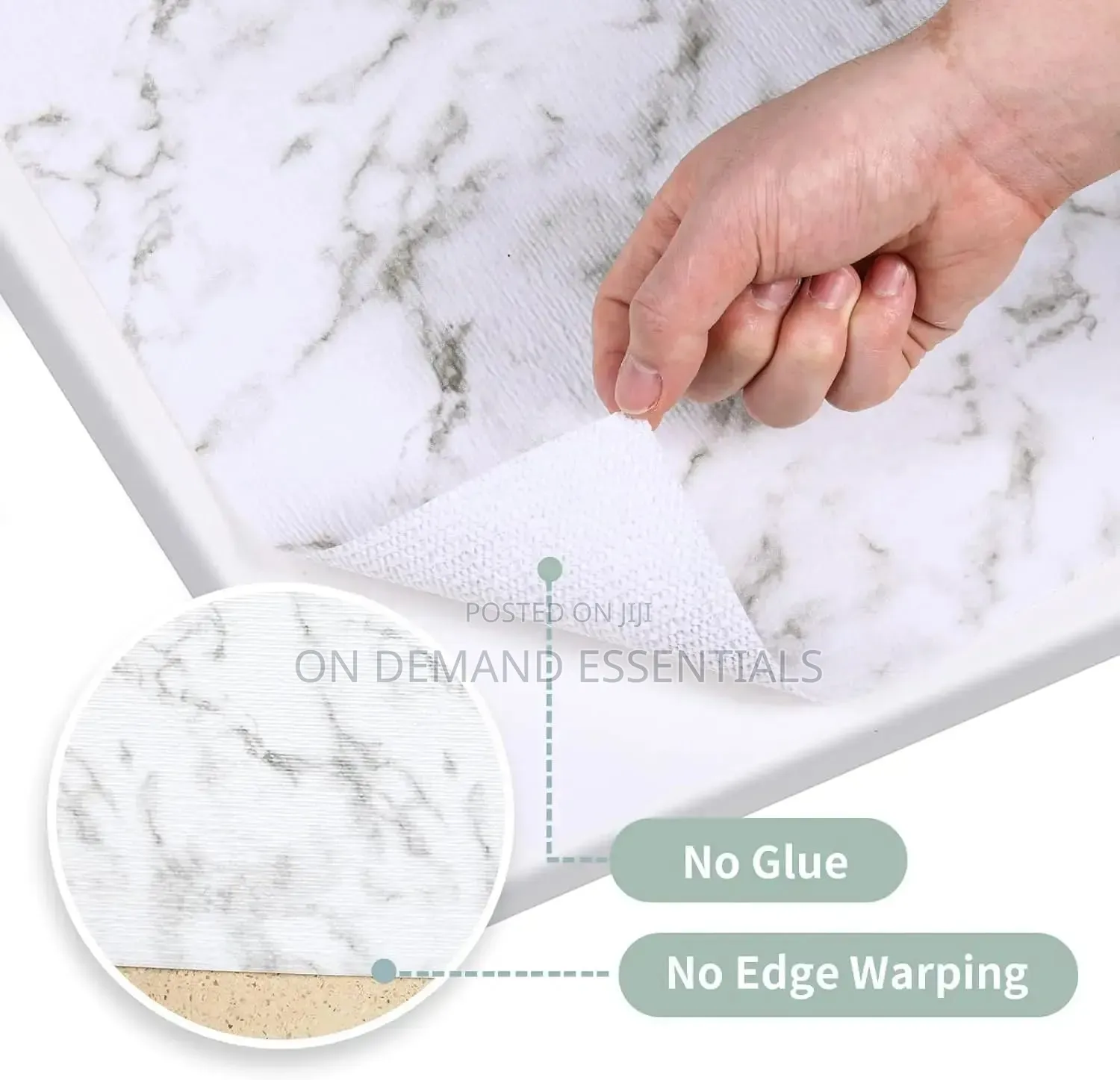 Marbled Drawer Liners Size: 45*400cm