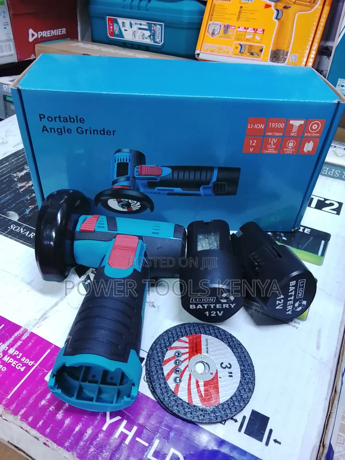 Portable Cordless Angle Grinder