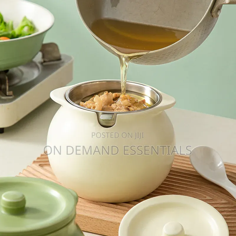 Ceramic Oil Filter Jar