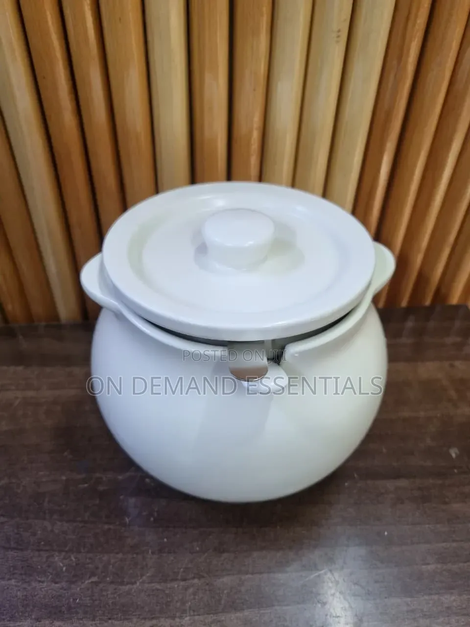 Ceramic Oil Filter Jar
