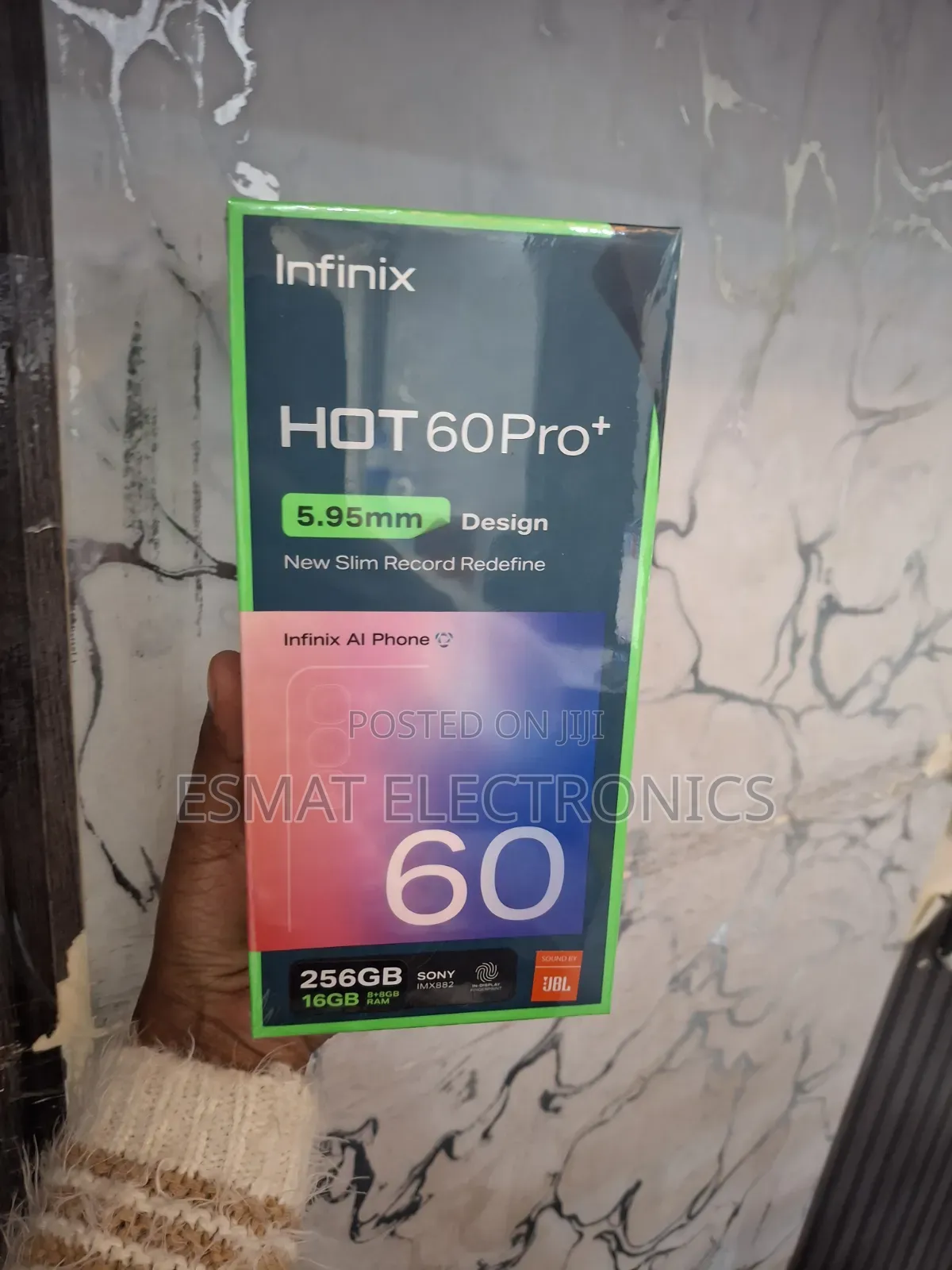 New Infinix Hot 60 Pro+ 256 GB Gray