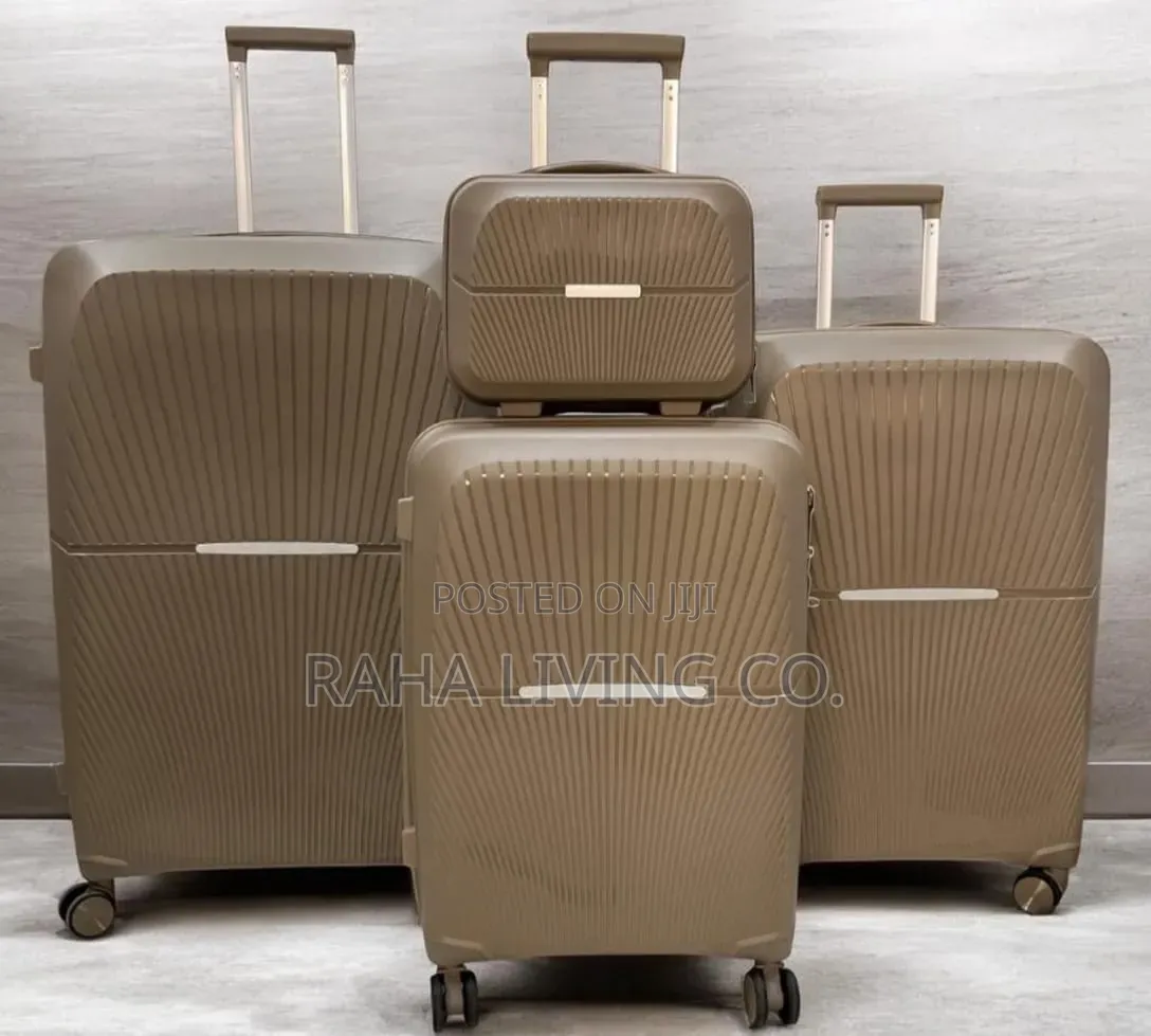 4-Piece Luxury Hard Shell Suitcase Set | Travel Luggage
