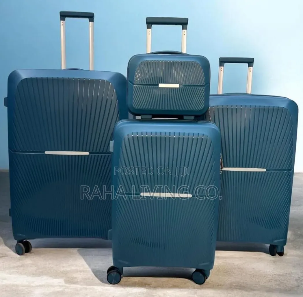 4-Piece Luxury Hard Shell Suitcase Set | Travel Luggage