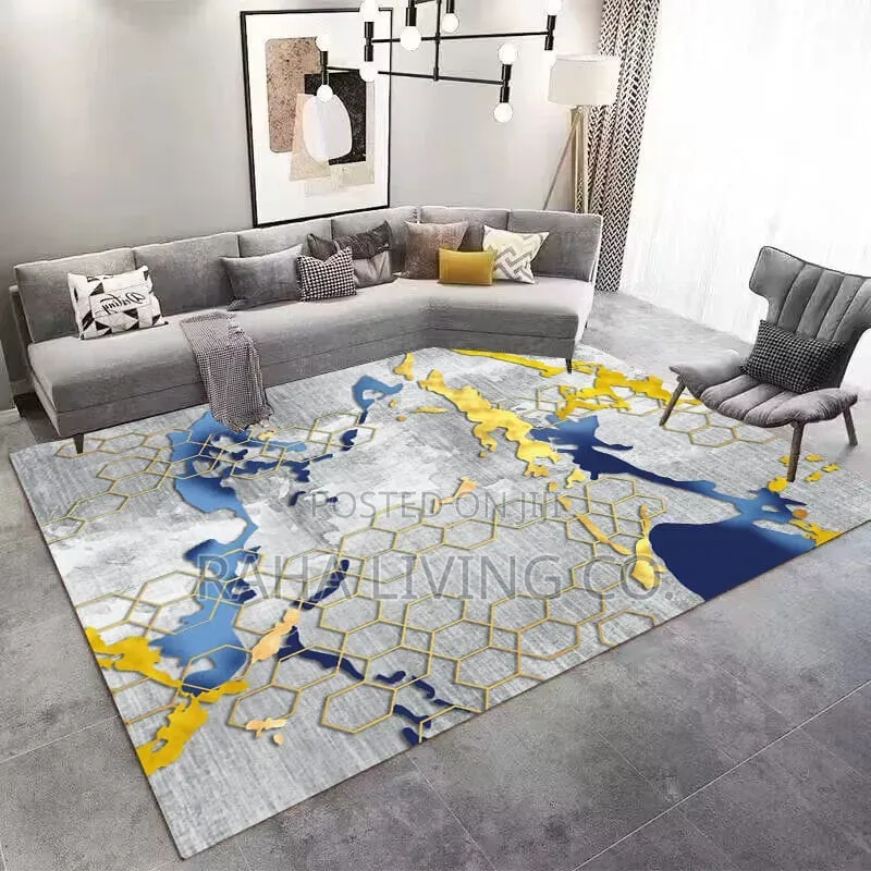 7×10 3D Carpet | Large Living Room Area Rug
