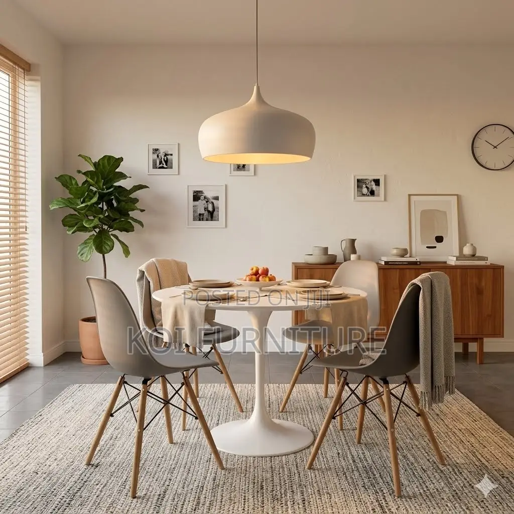 Dining Set; Four Seaters Eames Home Outdoor Dining Set