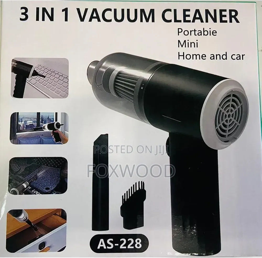 3-in-1 Portable Mini Vacuum Cleaner