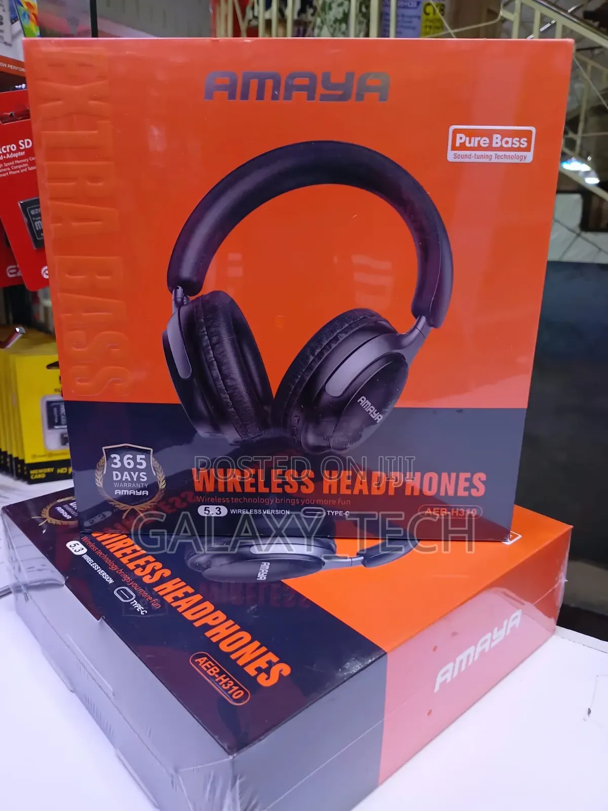 AMAYA AEB-H310 Wireless Headphones(TF Slot)