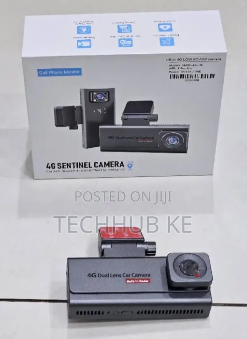 Vehicle Dash Can With 4g Dual Lens Dash Camera With Remote Access