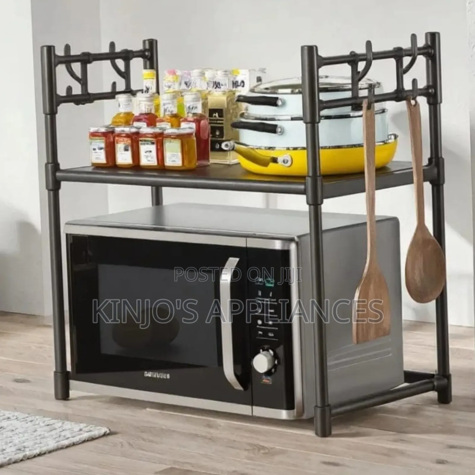 Microwave Shelf Condiment Organizer Microwave Stand