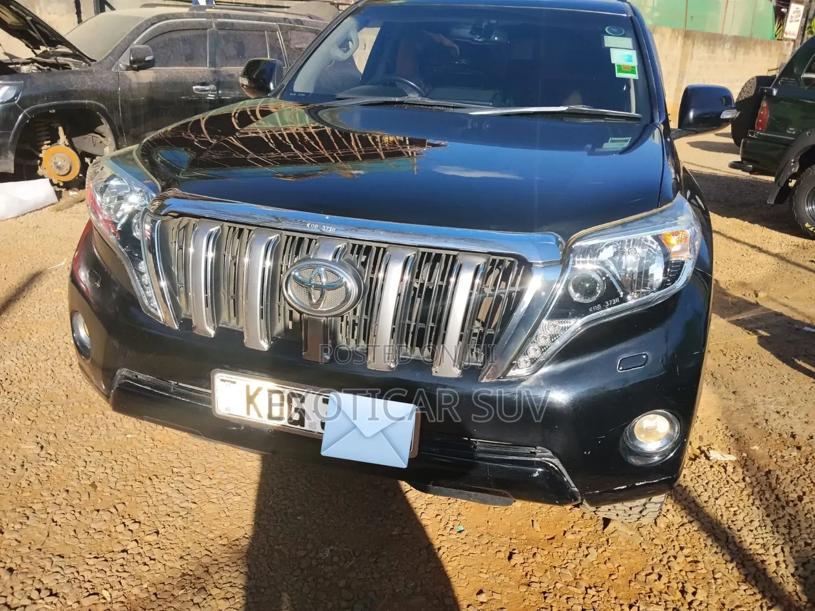 Toyota Land Cruiser Prado 2014 Matt Black