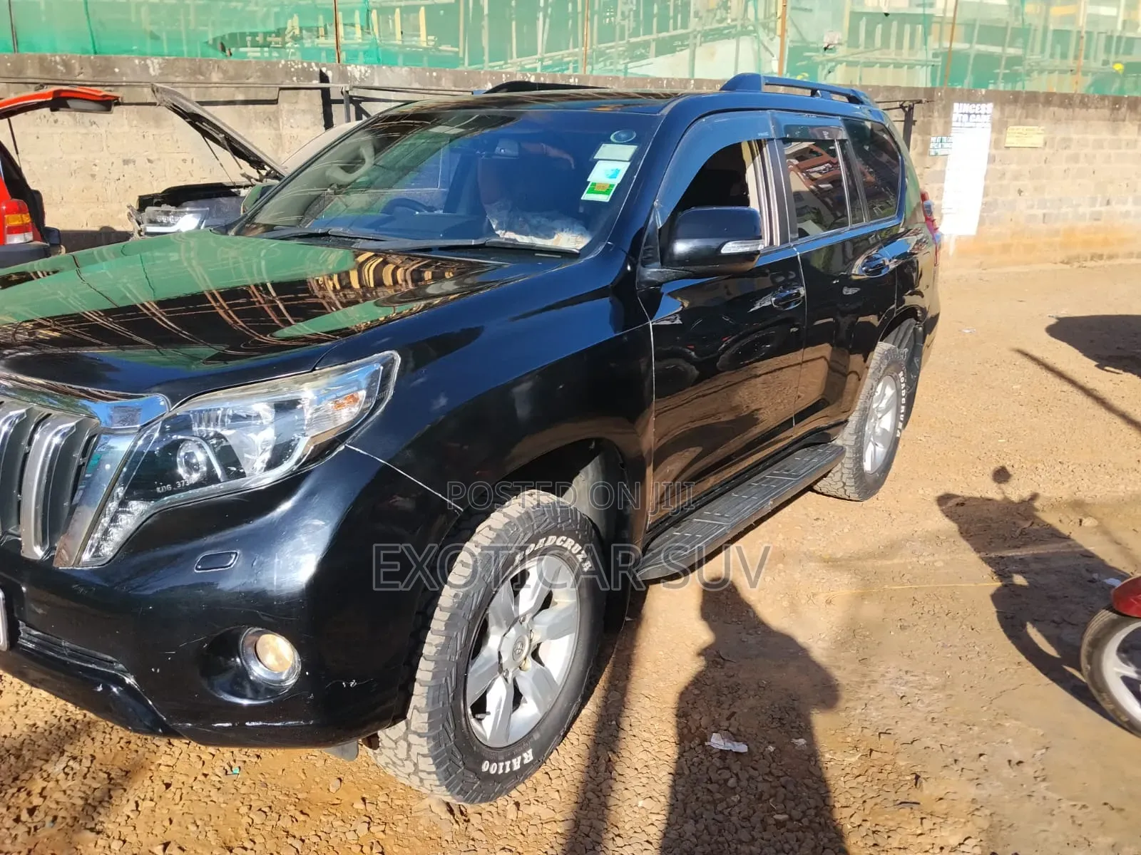 Toyota Land Cruiser Prado 2014 Matt Black
