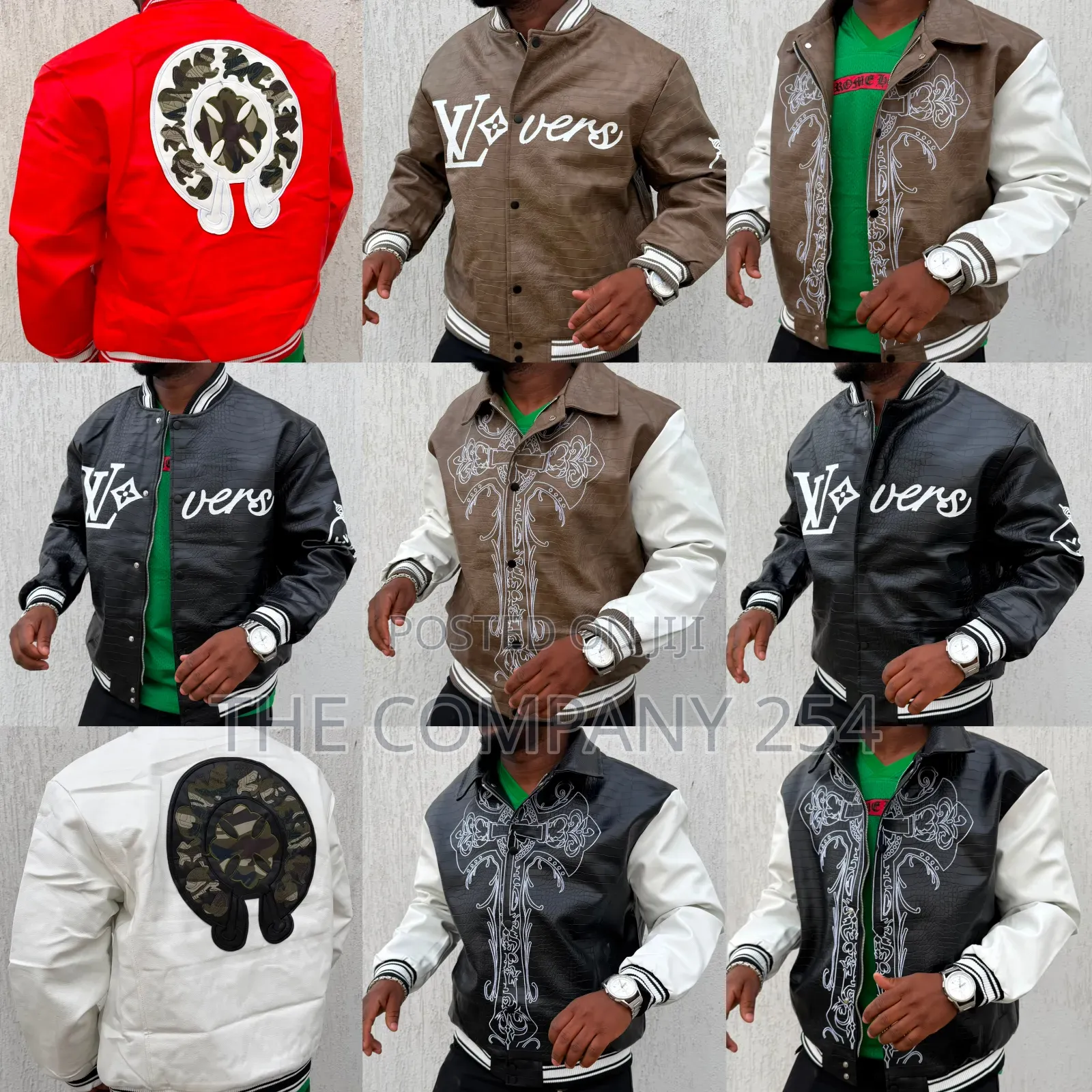 Quality Casual Leather Designer Chrome Hearts Unisex Jackets