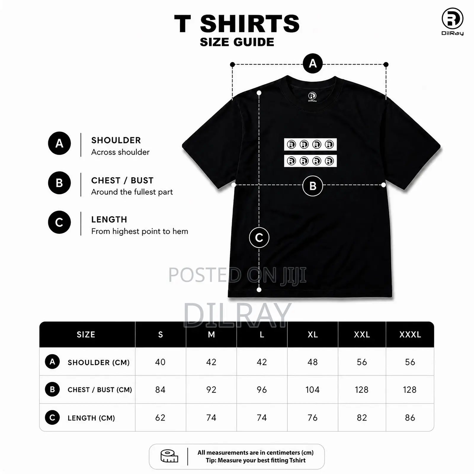 Black Striped T-Shirt