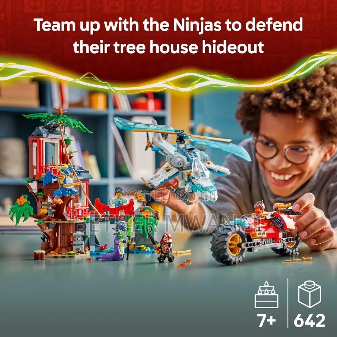 Ninjago Ninja Vehicle Tree House Battle