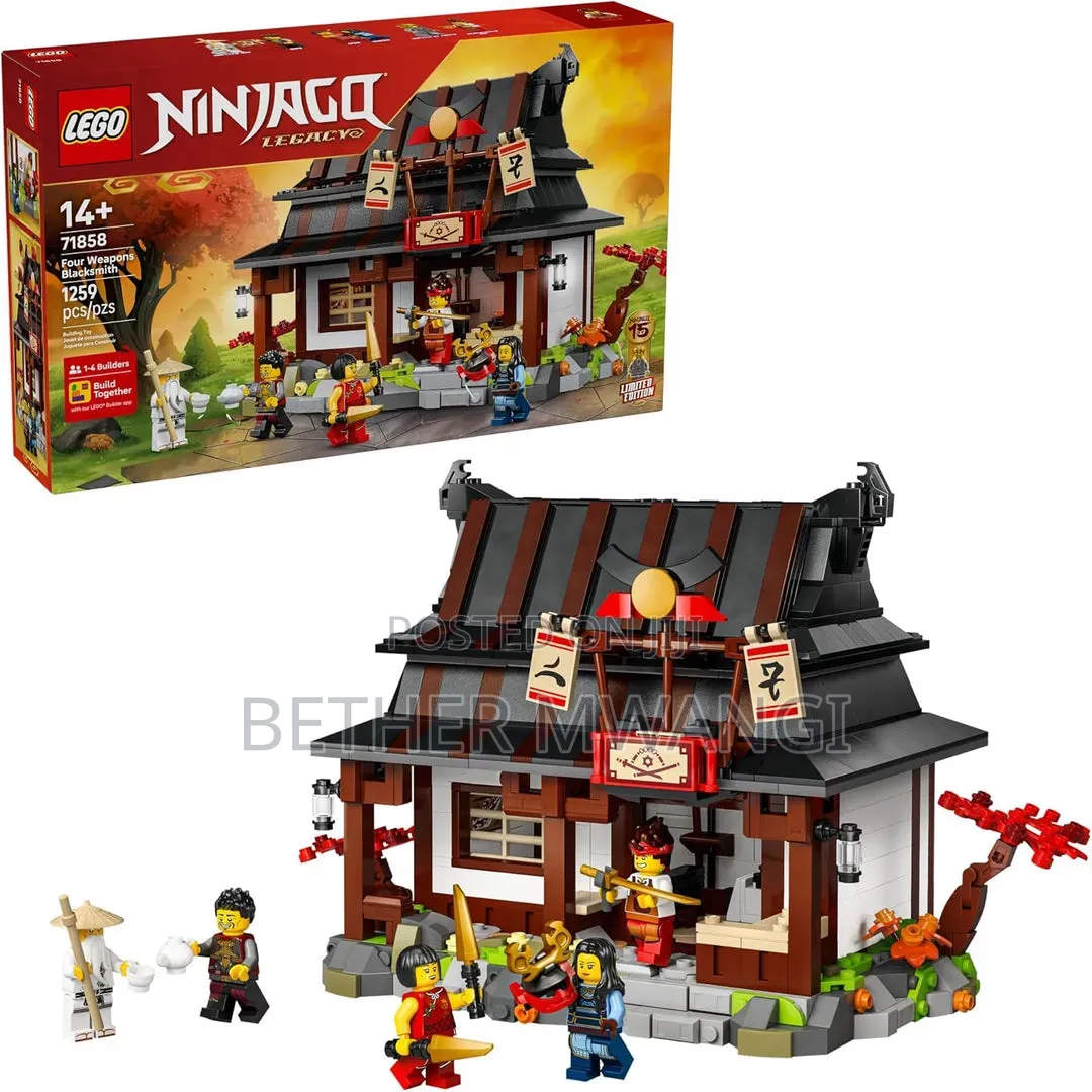 Ninjago Four Weapons Blacksmith 15th Anniversary