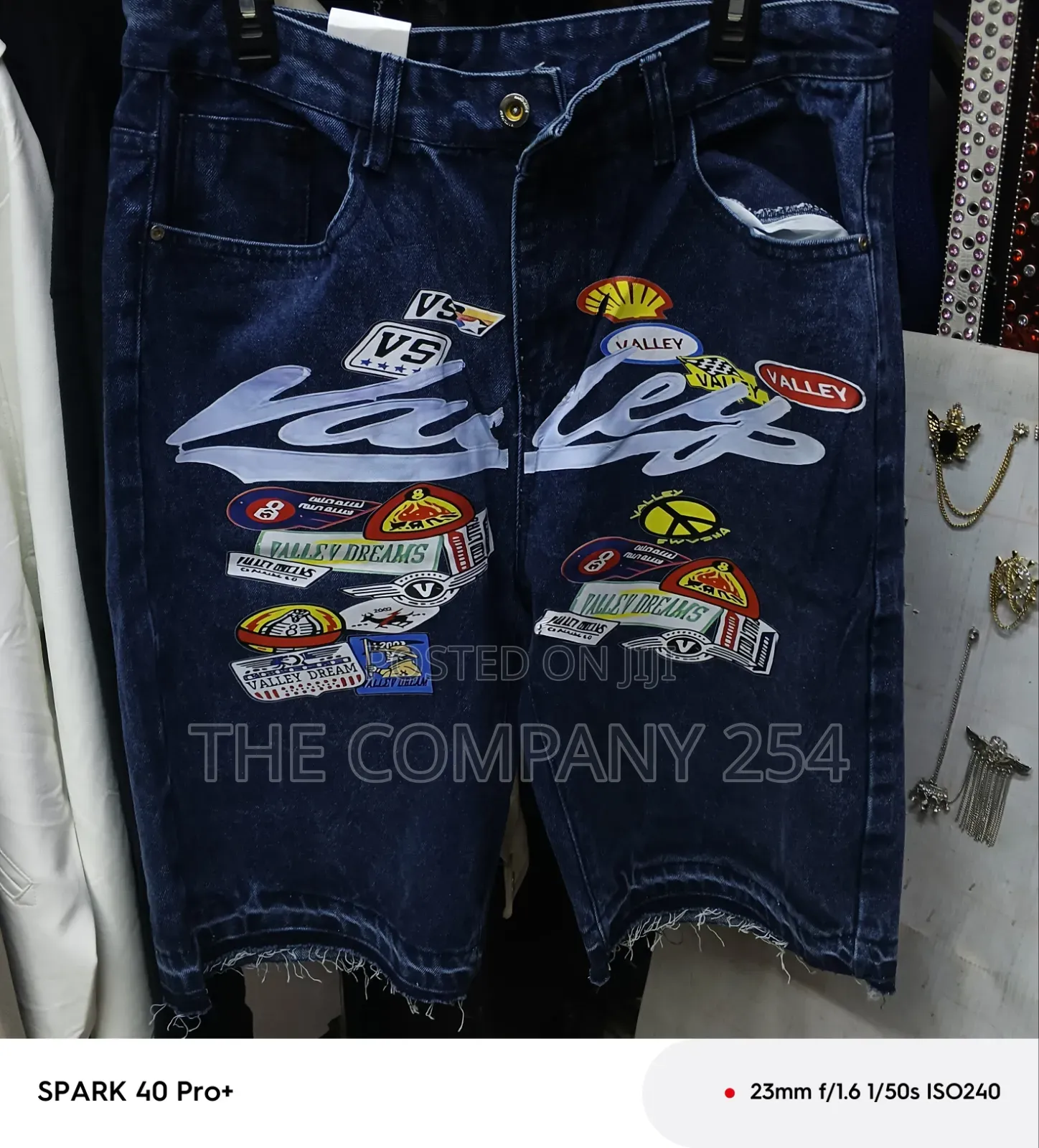 Quality Casual Denim Designer Long Jorts Shorts Available