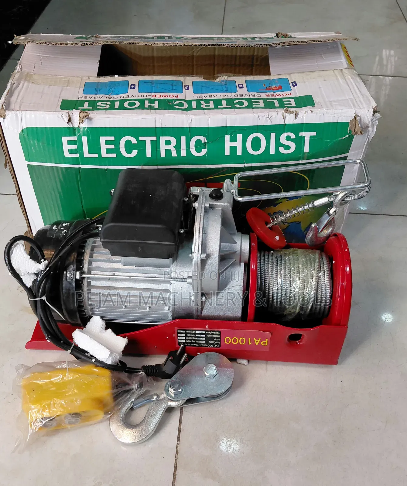 1Tonne Electric Chain Hoists 1800W