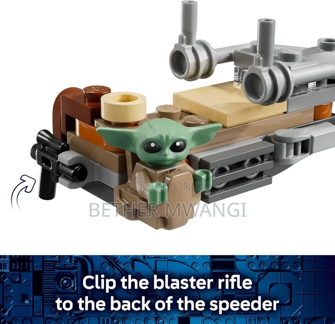 Lego Star Wars the Mandalorian Grogu's Speeder Bike