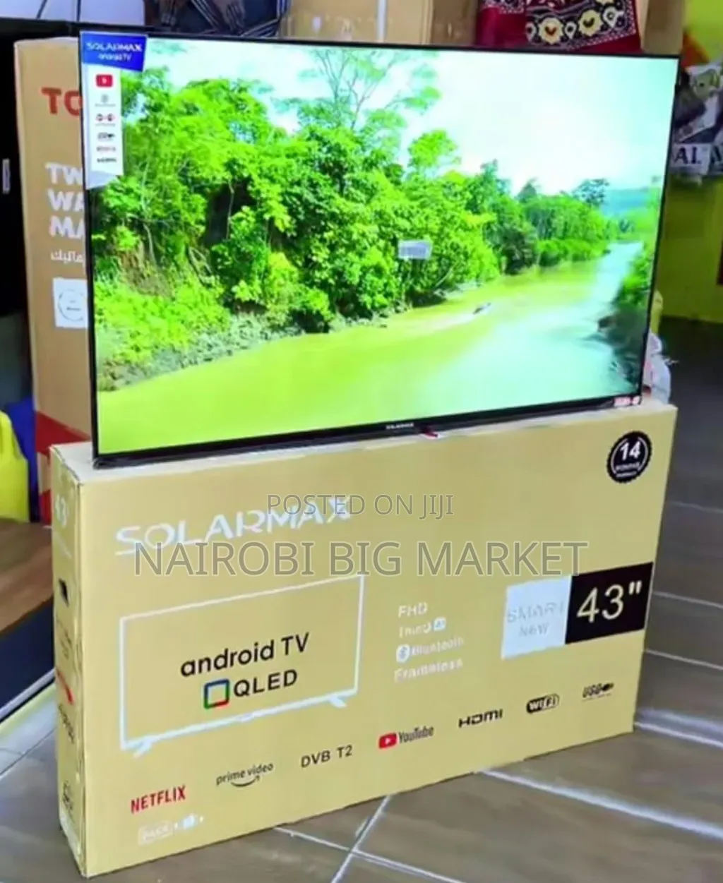 Solarmax 43 Inch Android Qled TV Thin Q