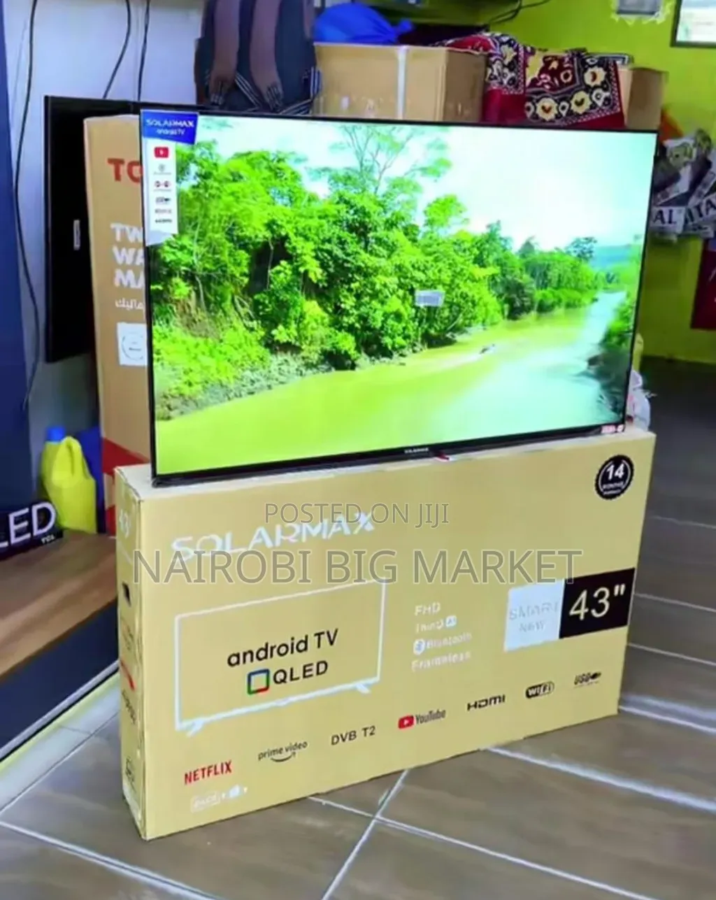 Solarmax 43 Inch Android Qled TV Thin Q