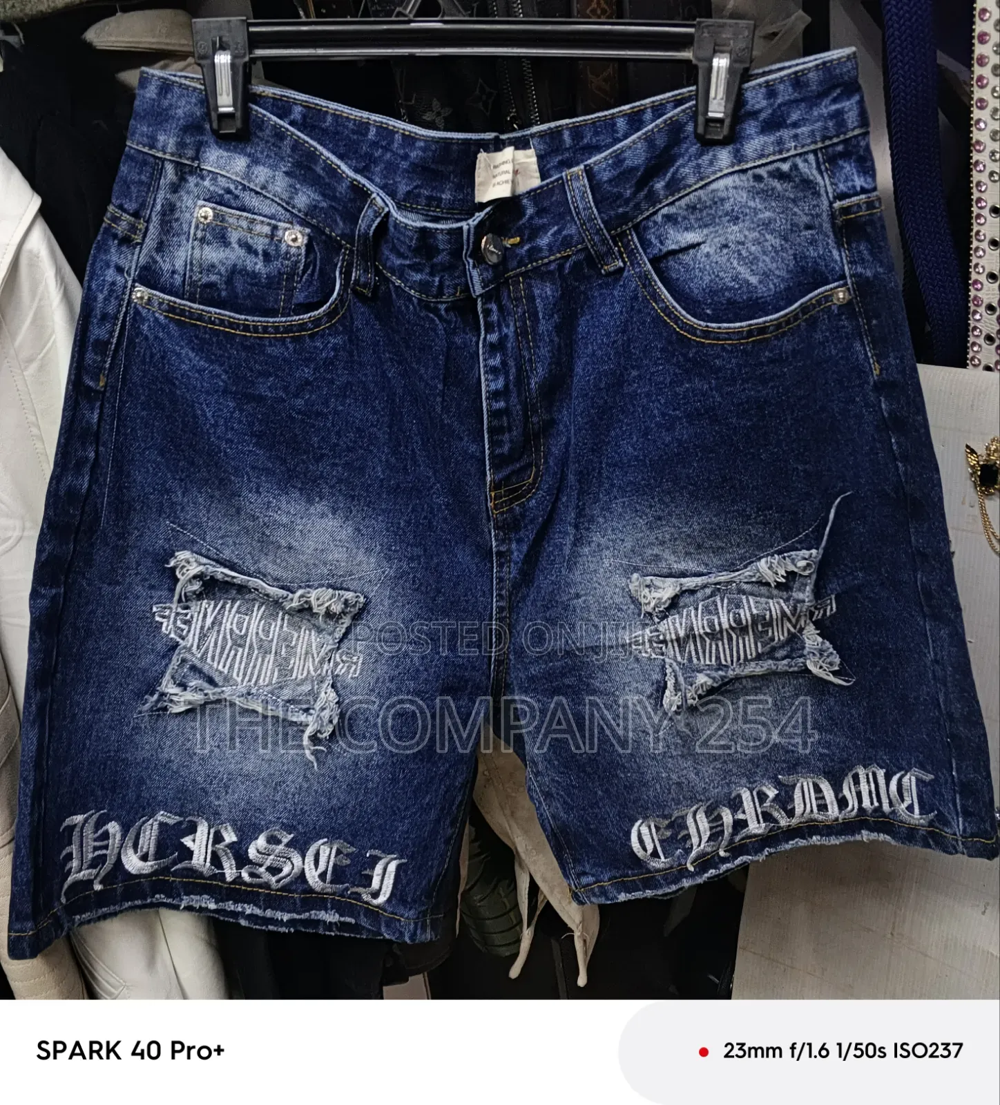Quality Casual Denim Designer Jorts Shorts Available
