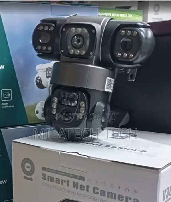 4G Triple Lens Solar Camera With AI Human Detection