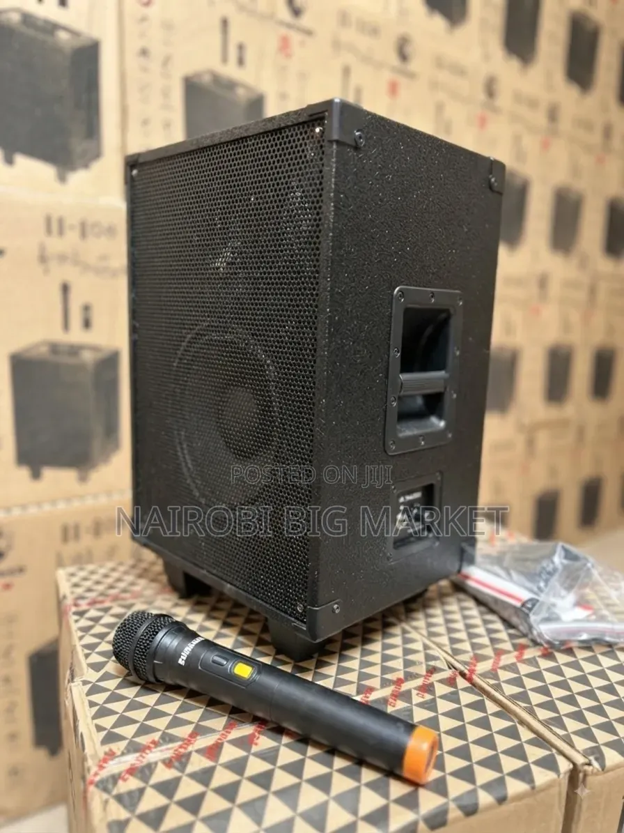 Euroken 8 Inches Rechargeable Trolley Speaker
