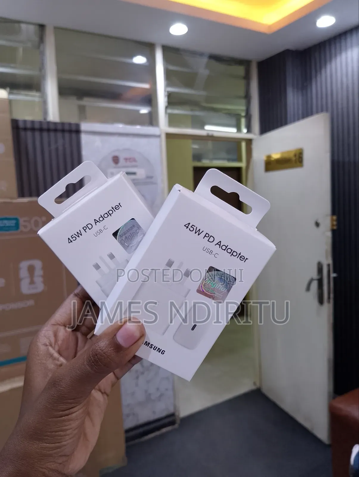 45wats PD Samsung Adapter