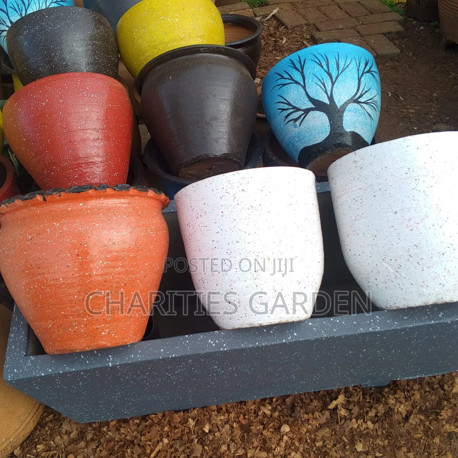 Painted Clay Pots