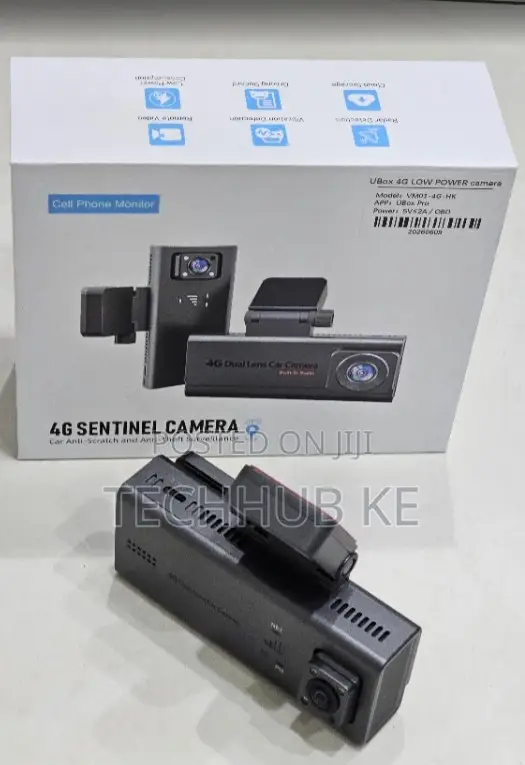 4G Dash Camera Dual Lens Vehicle Camera With Sentinel Monitoring