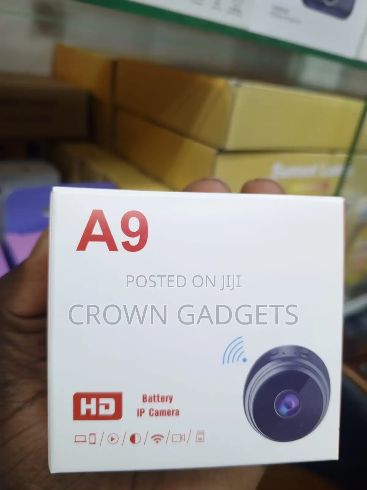 A9 Portable Wireless Security Camera 1080P With Magnetic Base