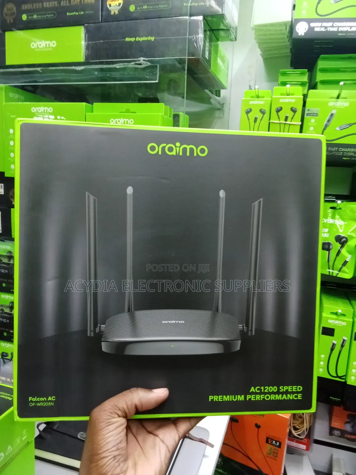 Oraimo AC Dual -Band 2.4G 5G WiFi Router