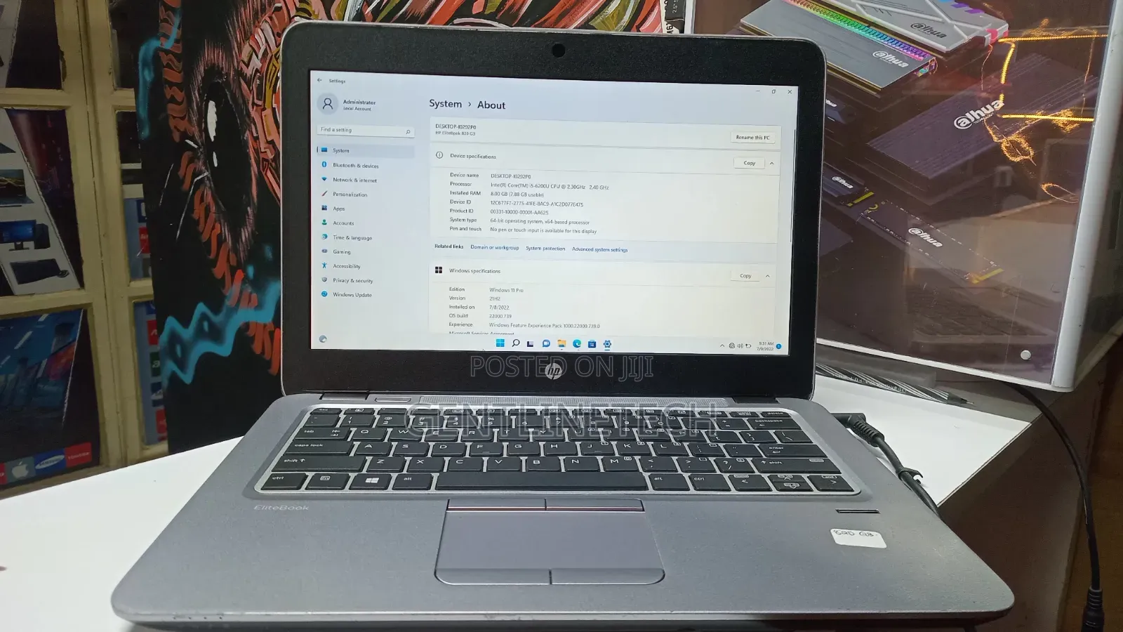 Laptop HP EliteBook 820 G3 8GB Intel Core i5 HDD 128GB
