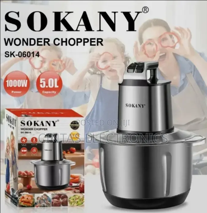 Sokany 1000W Stainless Steel Wonder Chopper